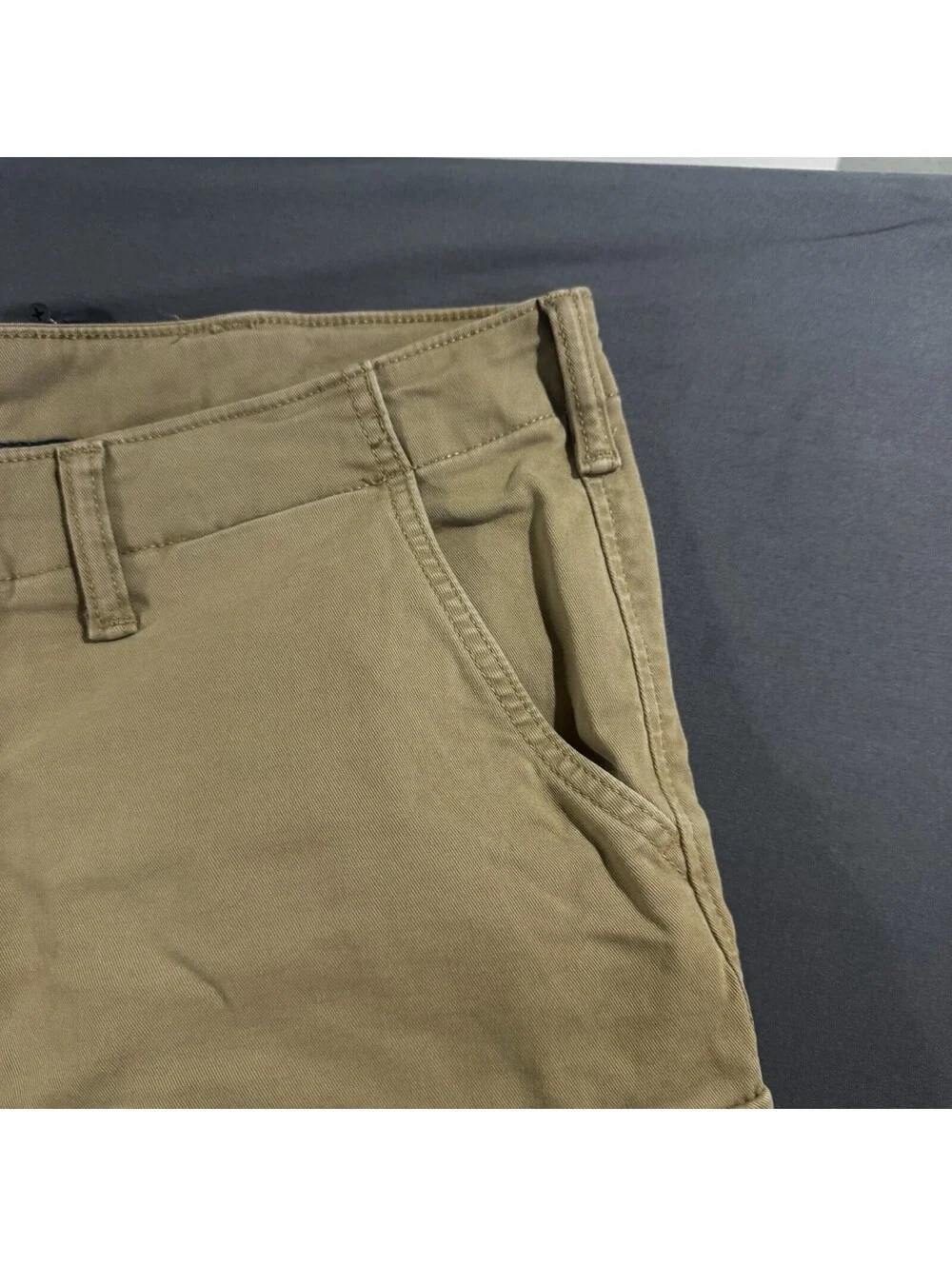 Levis XX Cargo Taper Pants Mens Khaki Tan Canvas Utility Streetwear Size 38x30